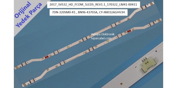 SAMSUNG UE32K4000DU Led bar, 7DN-320SM0-R1 , BN96-43703A